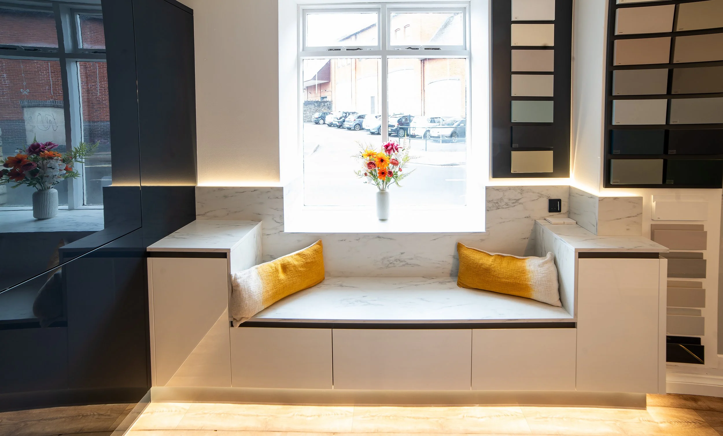 Oriel Kitchens showroom photograph at Lion House, King Street, Abergavenny